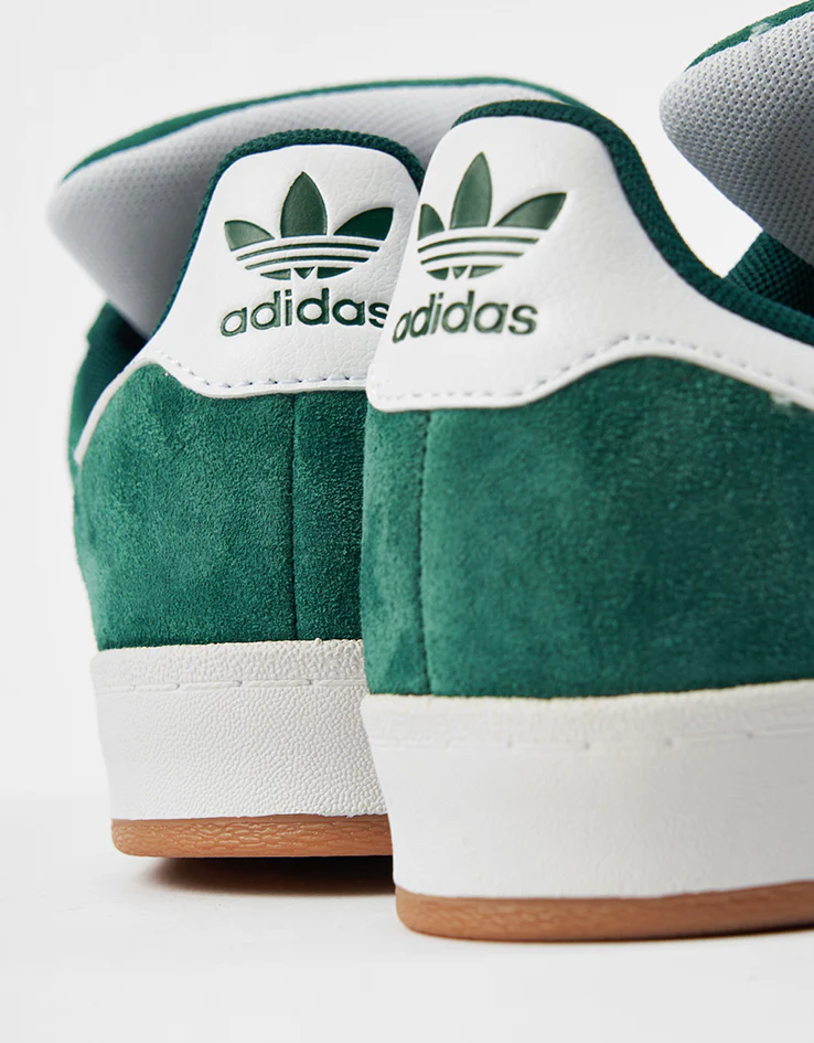 adidas Campus ADV Skate Shoes - Collegiate Green/White/White - Image 5
