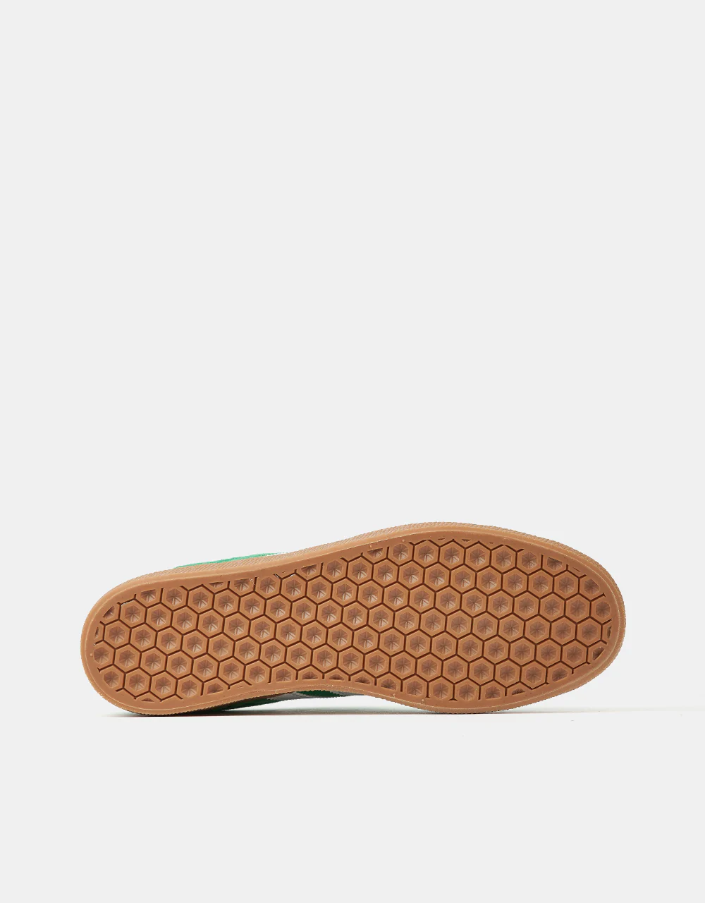 adidas Gazelle ADV Skate Shoes - Green/White/Gold Metallic - Image 3