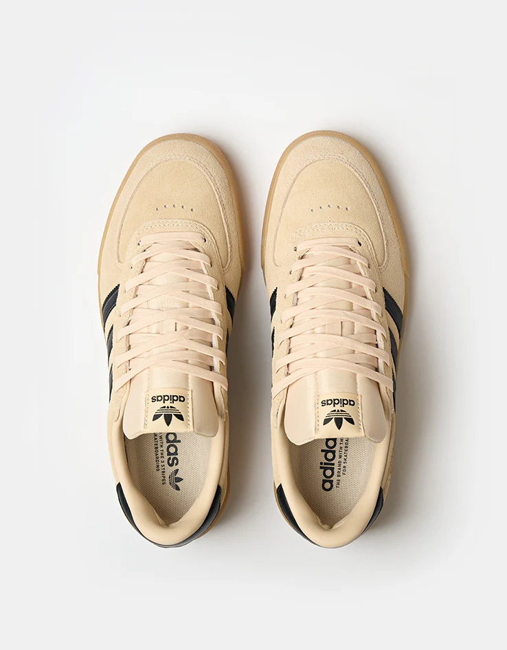 adidas Glenburn Skate Shoes - Sand Strata/Core Black/Gum - Image 2