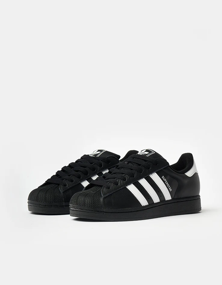 adidas Originals Superstar II Skate Shoes - Core Black/White/Core Black - Image 3