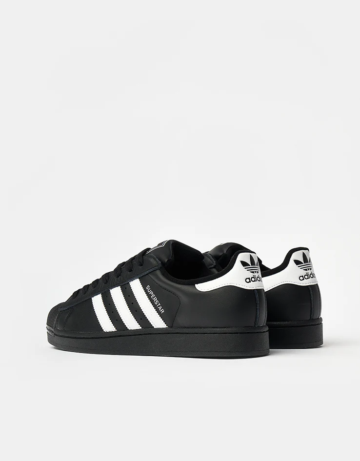 adidas Originals Superstar II Skate Shoes - Core Black/White/Core Black - Image 4