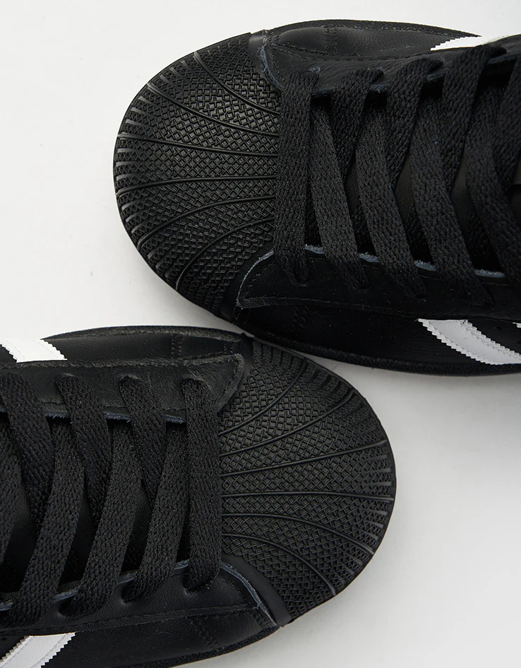 adidas Originals Superstar II Skate Shoes - Core Black/White/Core Black - Image 6