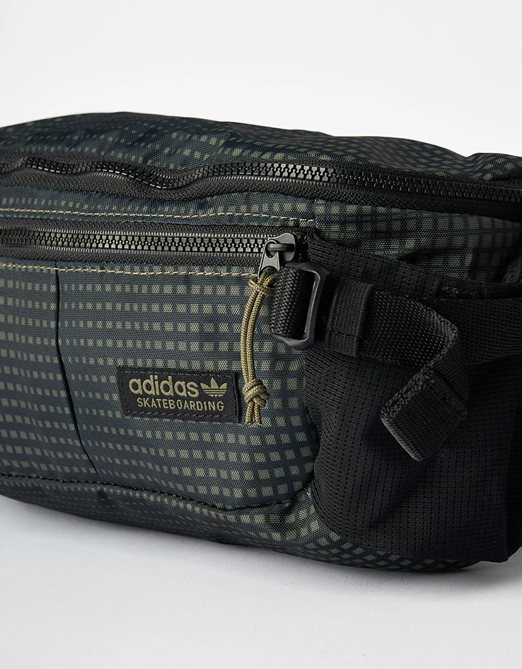 adidas Premiere Cross Body Bag - Olive Strata/Black - Image 3