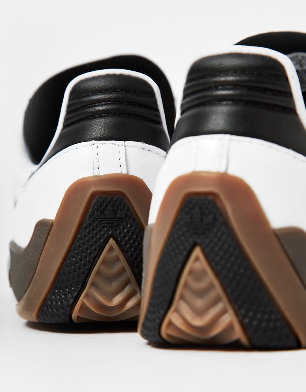 adidas Puig Samba Skate Shoes - White/Black/Gold/Gum - Image 6