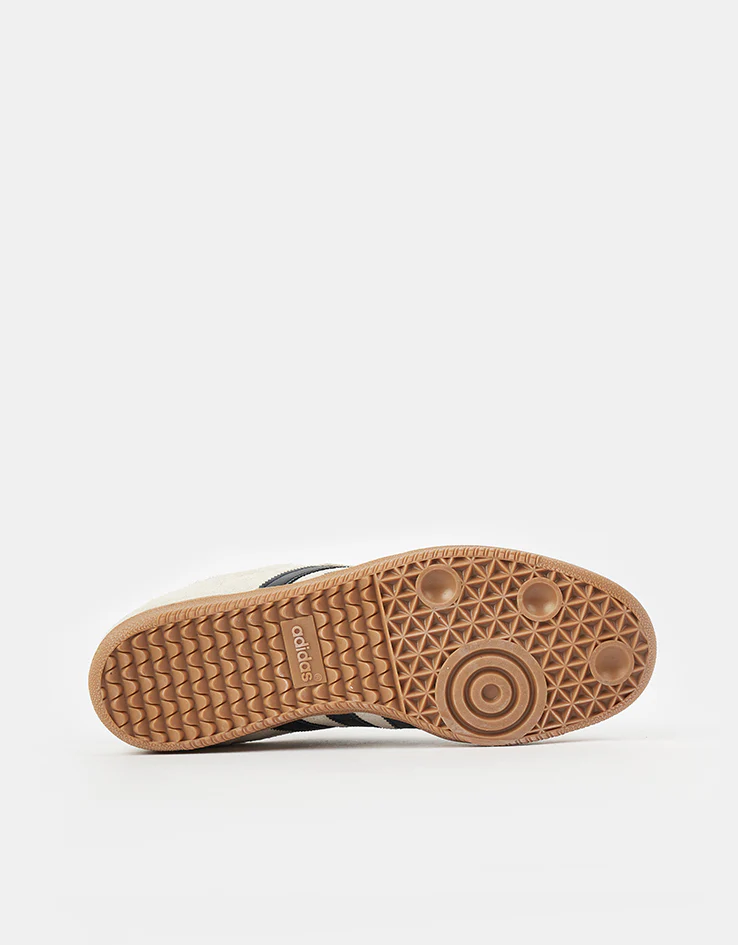 adidas Samba ADV Skate Shoes - Alumina/Core Black/Gum - Image 7