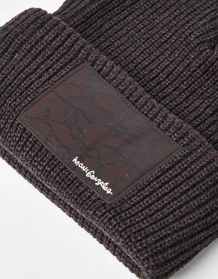 adidas Skateboarding x Gonz Work Beanie - Aurora Coffee/Black - Image 2