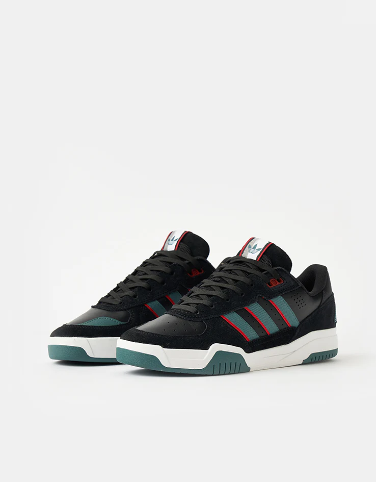 adidas Tekkira Cup Skate Shoes - Core Black/Preloved Teal/Better Scarlet - Image 3