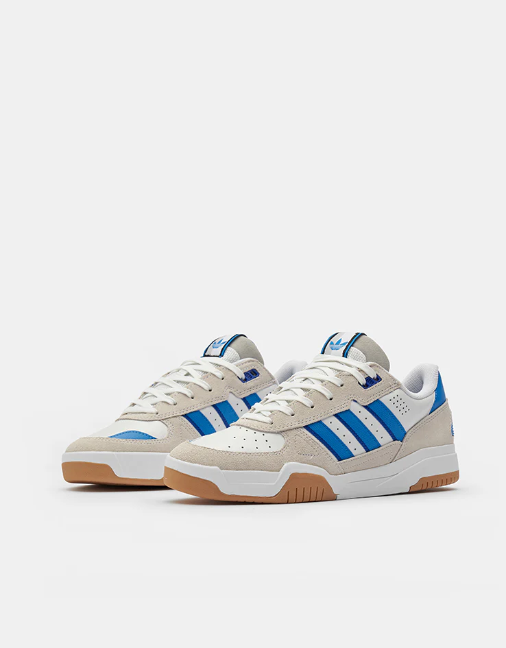 adidas Tekkira Cup Skate Shoes - White/Bright Blue/Lucid Blue - Image 3