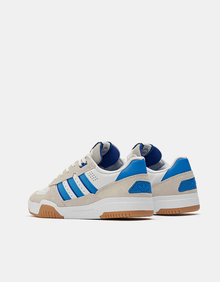 adidas Tekkira Cup Skate Shoes - White/Bright Blue/Lucid Blue - Image 4