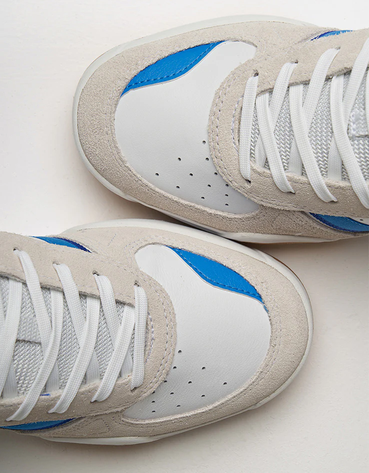 adidas Tekkira Cup Skate Shoes - White/Bright Blue/Lucid Blue - Image 7