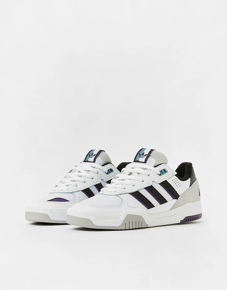 adidas Tekkira Cup Skate Shoes - White/Core Black/Aurora Plum - Image 3