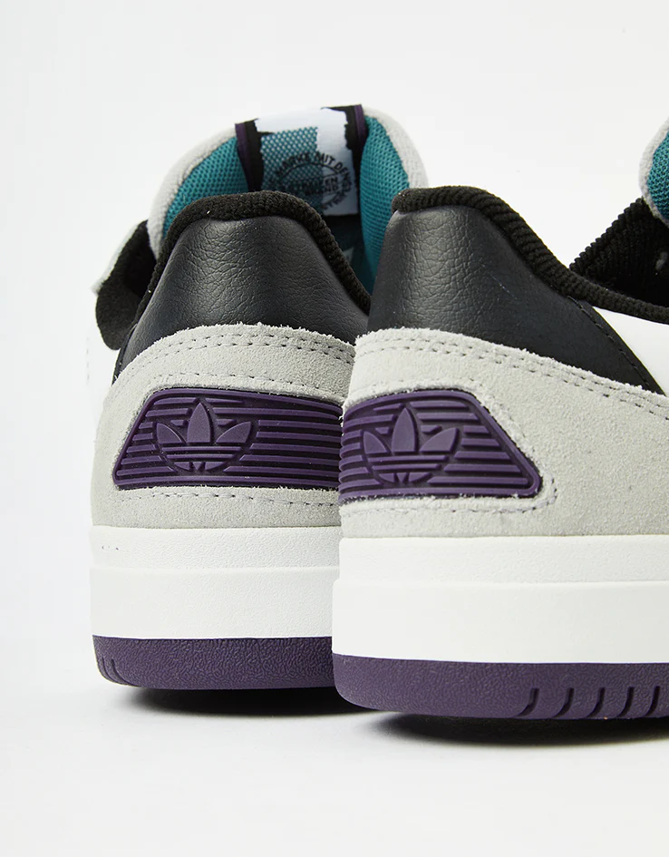 adidas Tekkira Cup Skate Shoes - White/Core Black/Aurora Plum - Image 6