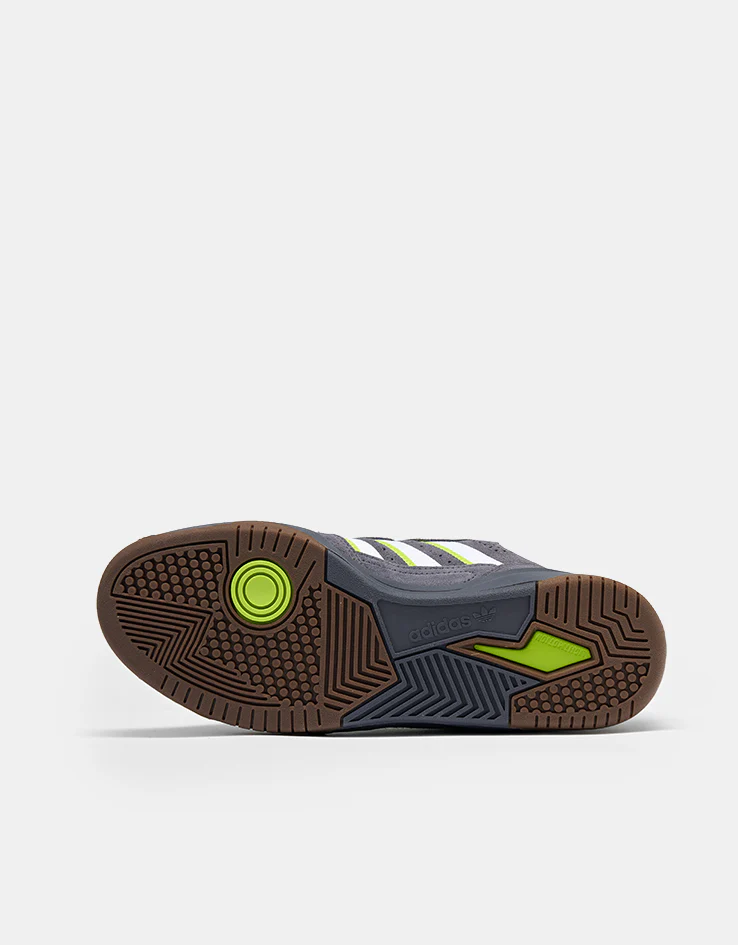 adidas Tekkira Cup Skate Shoes - Aurora Onix/White/Solar Slime - Image 8