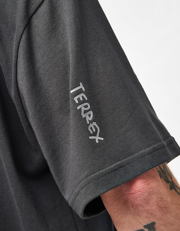 adidas Terrex x Gonz Shmoofoil XPL T-Shirt - Black - Image 6