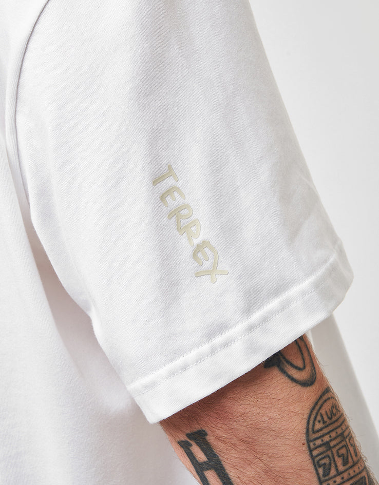 adidas Terrex x Gonz Shmoofoil XPL T-Shirt - White - Image 7