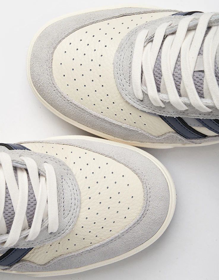 adidas Tyshawn II Skate Shoes - Grey/Collegiate Navy/Chalk White - Image 8