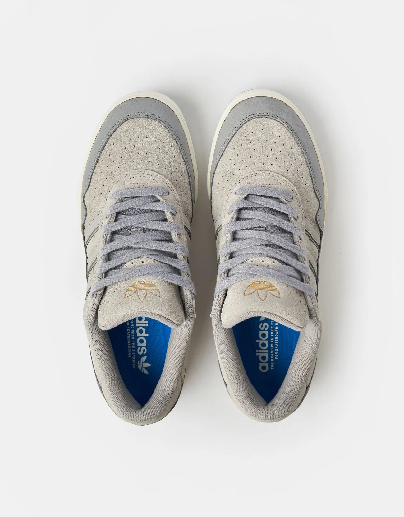 adidas Tyshawn II Skate Shoes - Light Onix/Clear Granite/Chalk White - Image 2