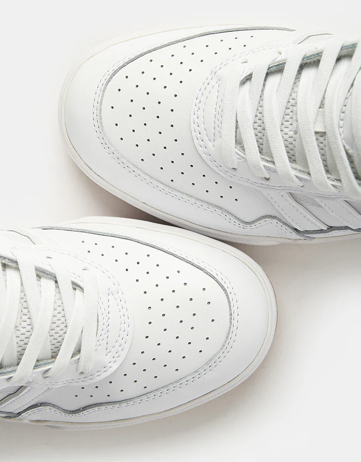 adidas Tyshawn II Skate Shoes - White/White/Gum - Image 7