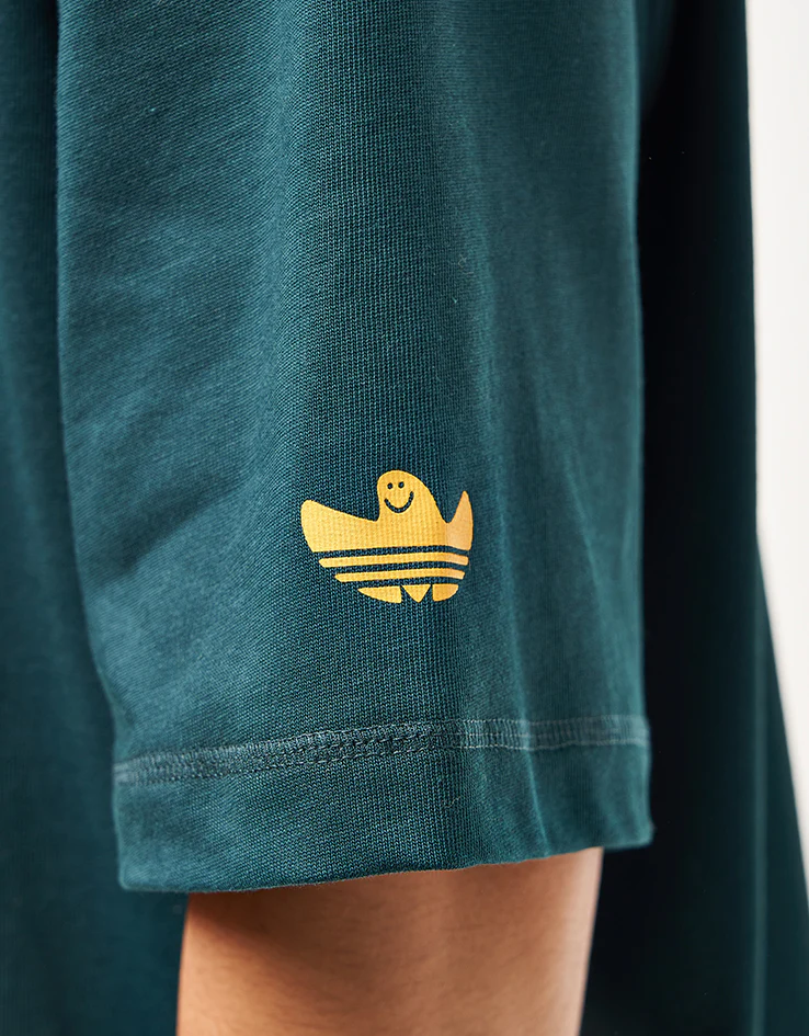adidas x Gonz Crusty T-Shirt - Aurora Ivy/Black - Image 4