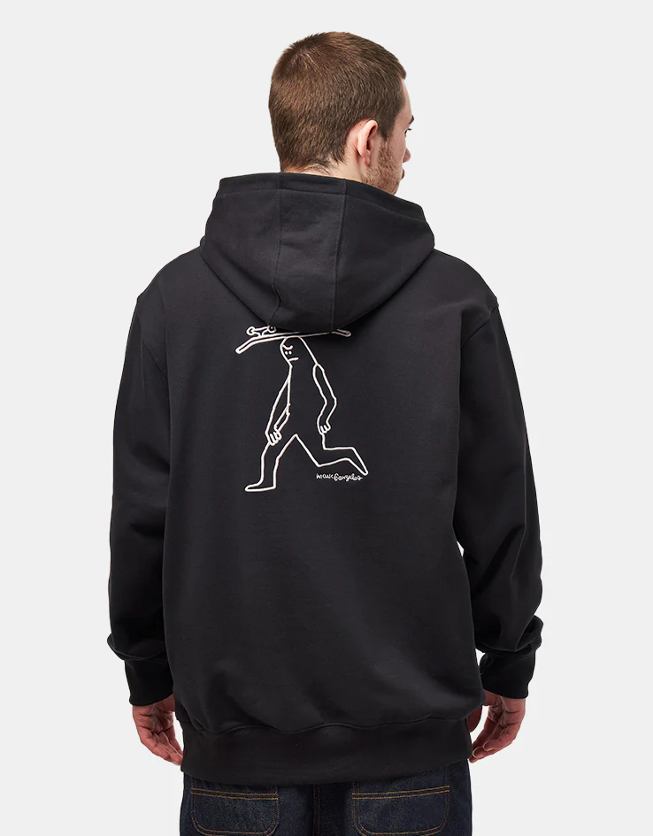 adidas x Gonz Head Pullover Hoodie - Black/Aurora Ivy