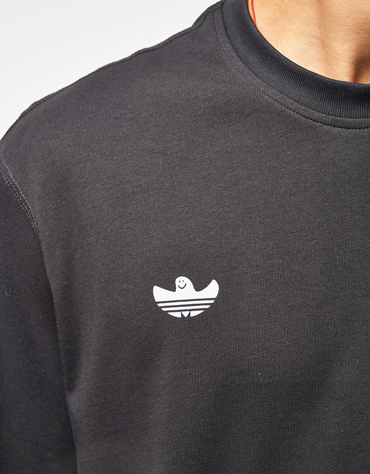 adidas x Gonz Spot T-Shirt - Black/Ice Purple - Image 5