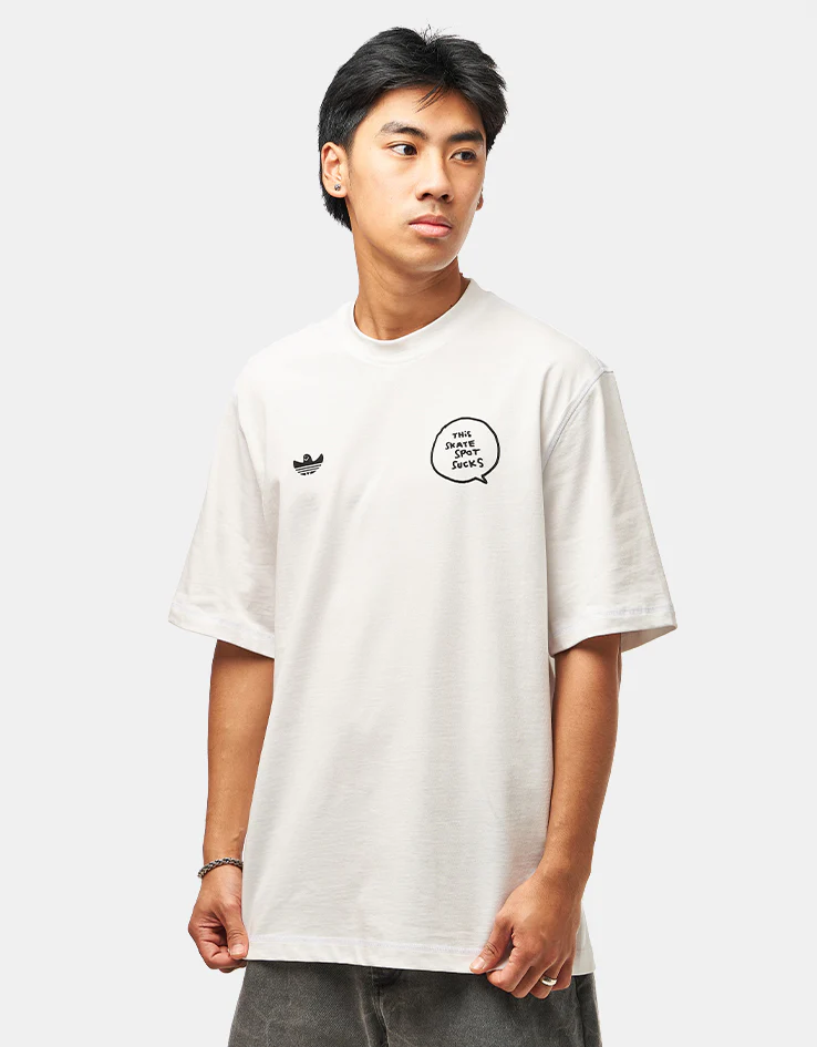 adidas x Gonz Spot T-Shirt - Core White - Image 2