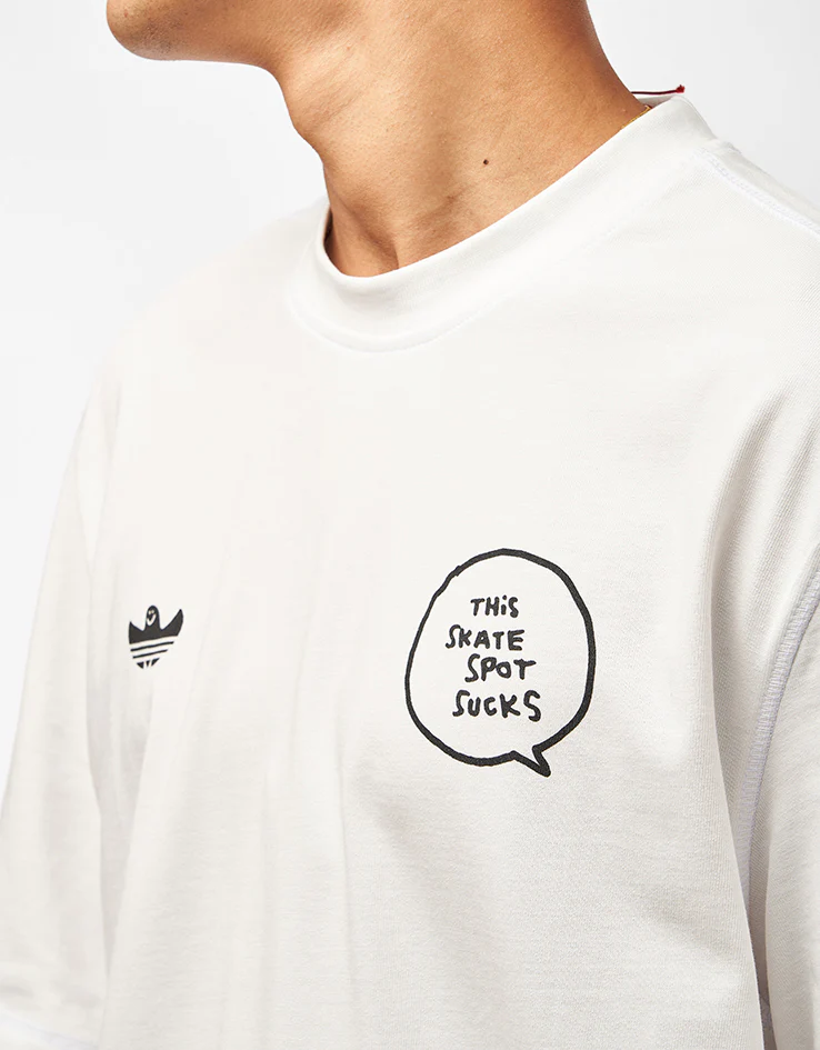 adidas x Gonz Spot T-Shirt - Core White - Image 5
