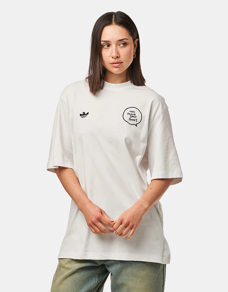 adidas x Gonz Spot T-Shirt - Core White - Image 7