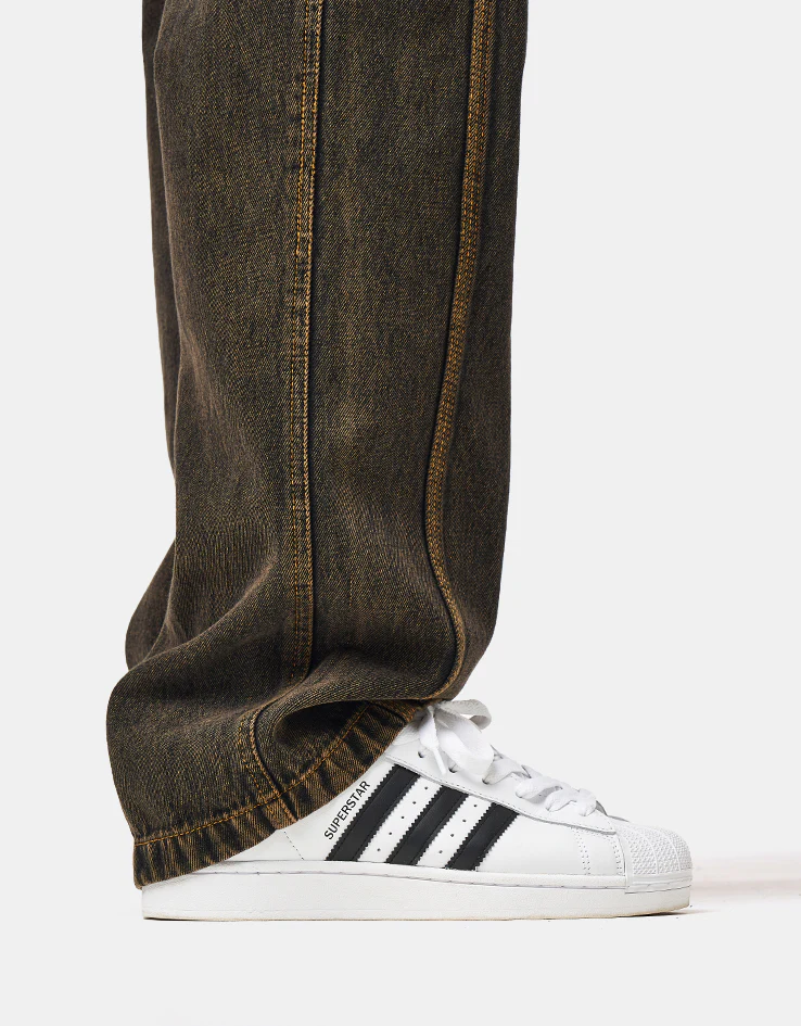 adidas x Kader Washed Denim Pant - Bronze Strata - Image 7