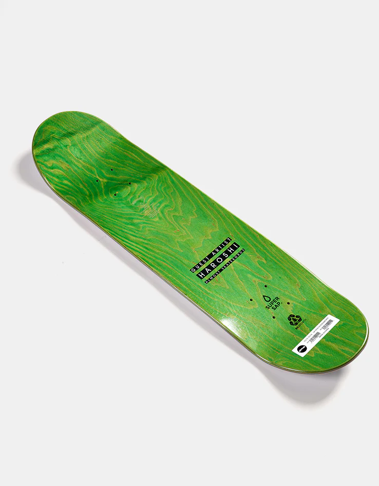 Almost x Haroshi Yuri Monster Super Sap R7 Skateboard Deck - Image 3