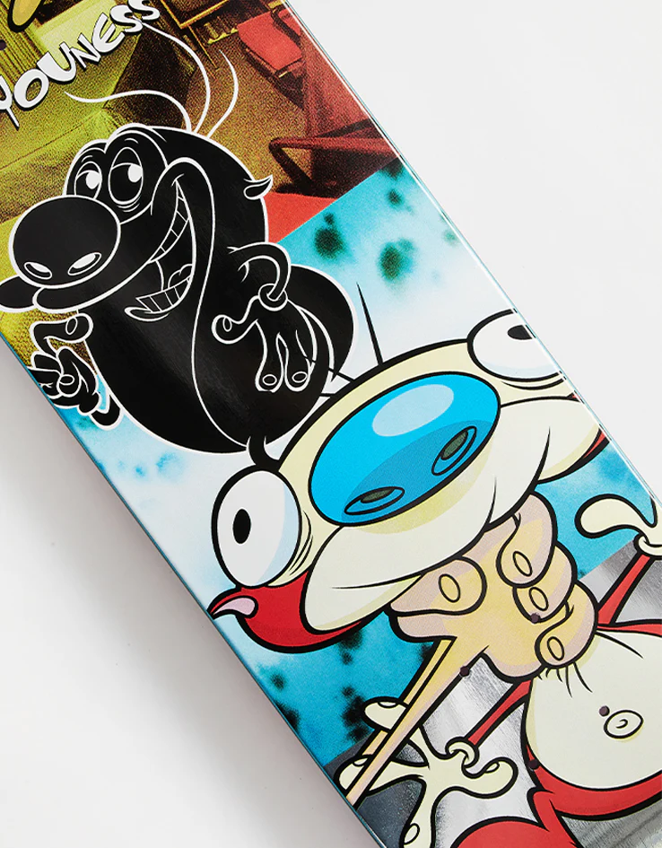 Almost x Ren & Stimpy Youness Room Mate R7 Skateboard Deck - 8" - Image 2