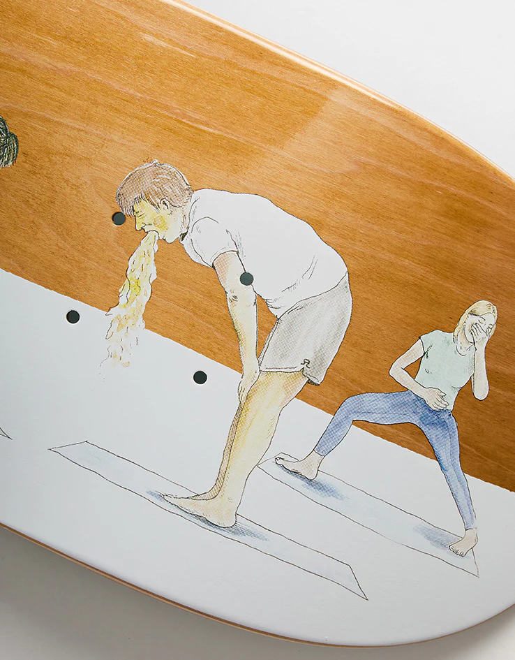 Anti Hero Daan I Farted in Yoga Class Skateboard Deck - 8.38" - Image 6