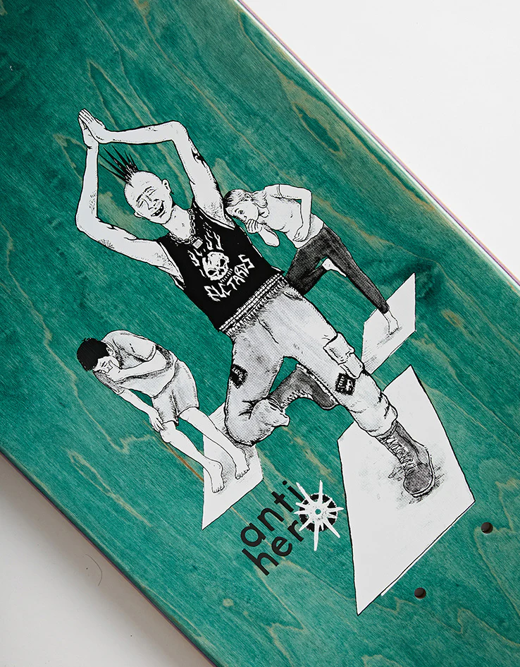 Anti Hero Daan I Farted in Yoga Class Skateboard Deck - 8.38" - Image 7