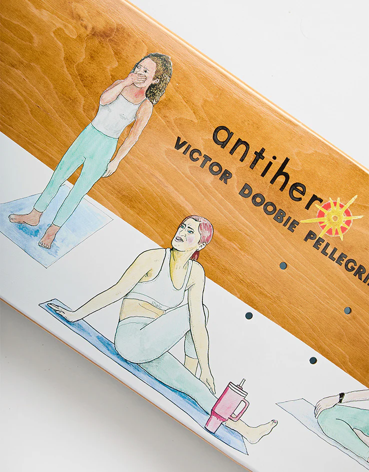 Anti Hero Doobie I Farted in Yoga Class Skateboard Deck - 8.69" - Image 5
