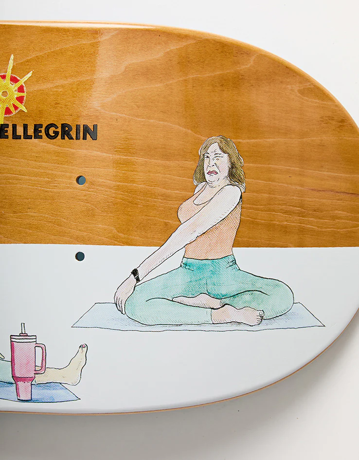 Anti Hero Doobie I Farted in Yoga Class Skateboard Deck - 8.69" - Image 6