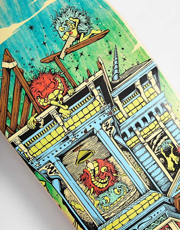 Anti Hero Kanfoush Grimple Stix Victorians Skateboard Deck - 8.75" - Image 2