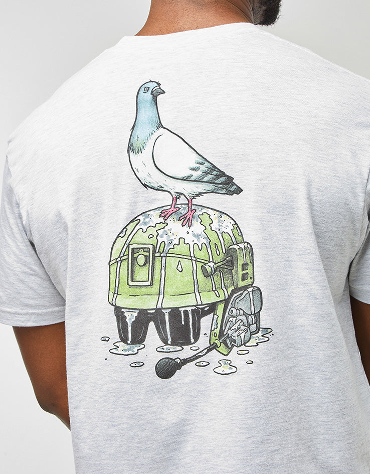 Anti Hero Liberdad T-Shirt - Ash Grey - Image 3