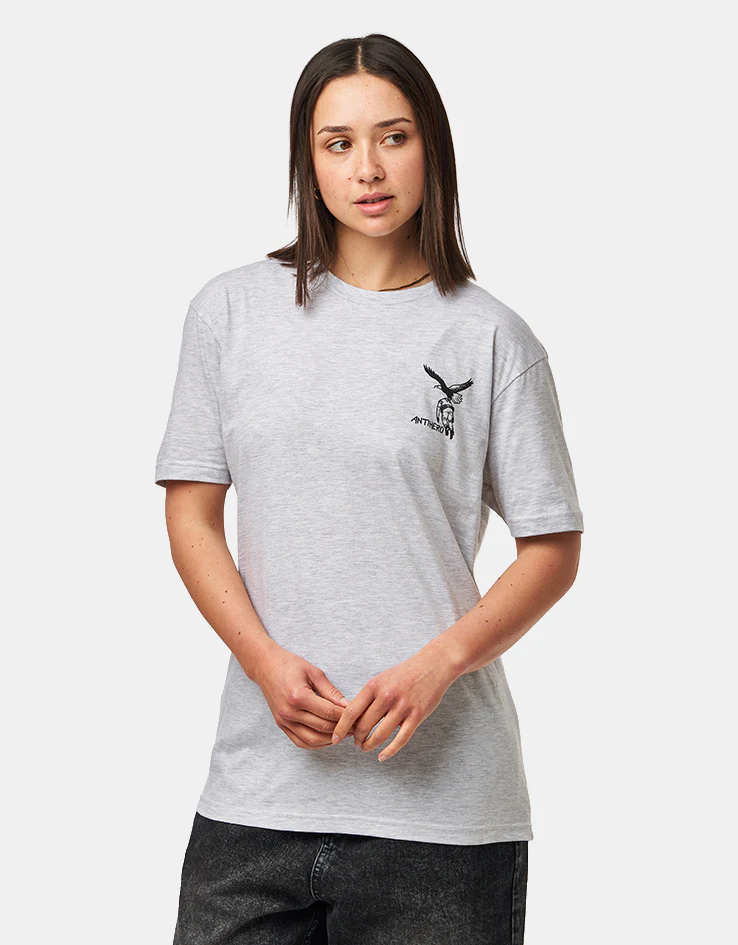 Anti Hero Liberdad T-Shirt - Ash Grey - Image 6