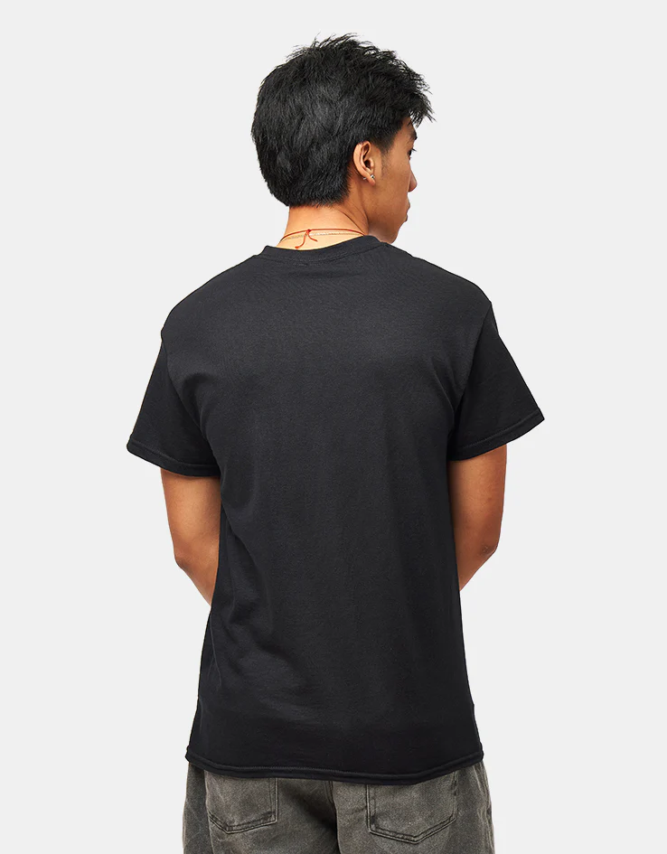 Baker Pots & Flowers T-Shirt - Black - Image 2