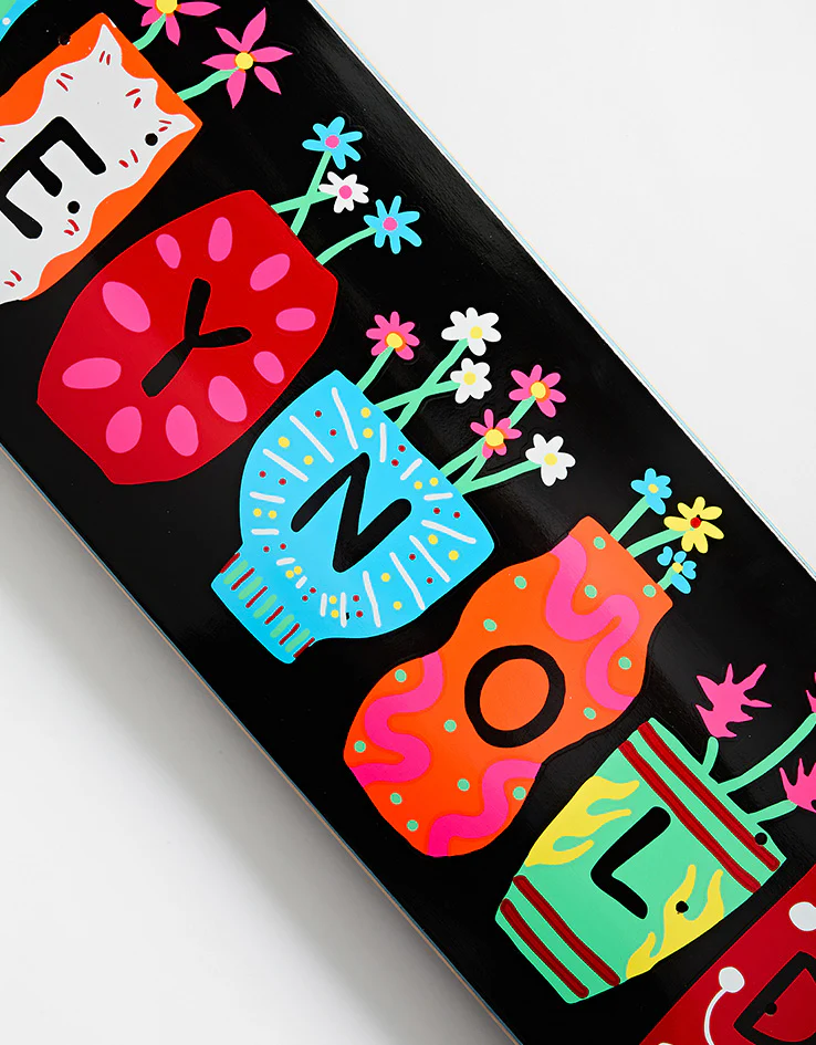 Baker Reynolds Pots & Flowers Skateboard Deck - 8.5" - Image 3