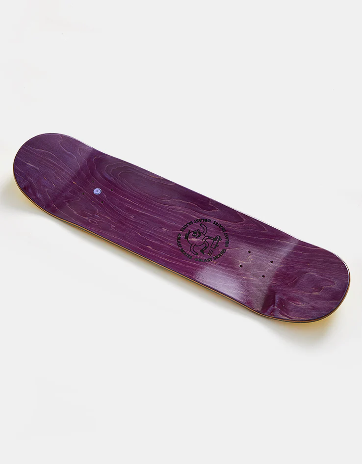Blast Skates Voodoo Mascot 'SQUARE TAIL' Skateboard Deck - 8.5" - Image 3