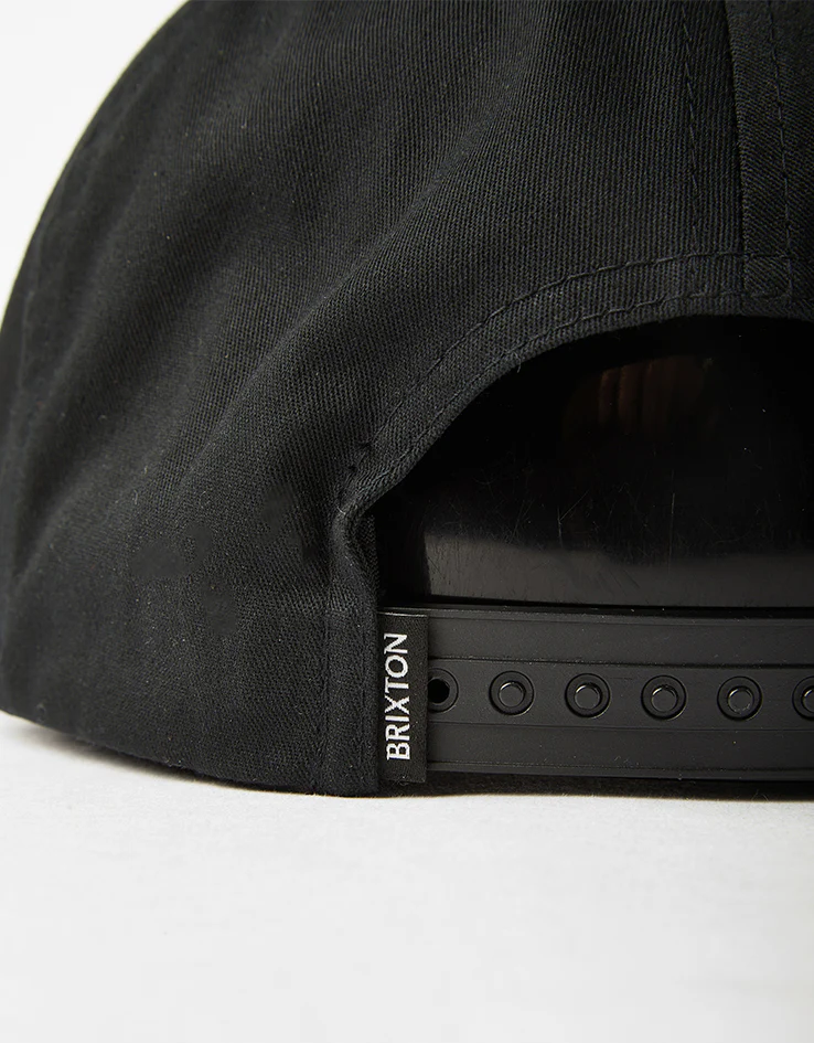 Brixton Beekman Snapback Cap - Black - Image 4