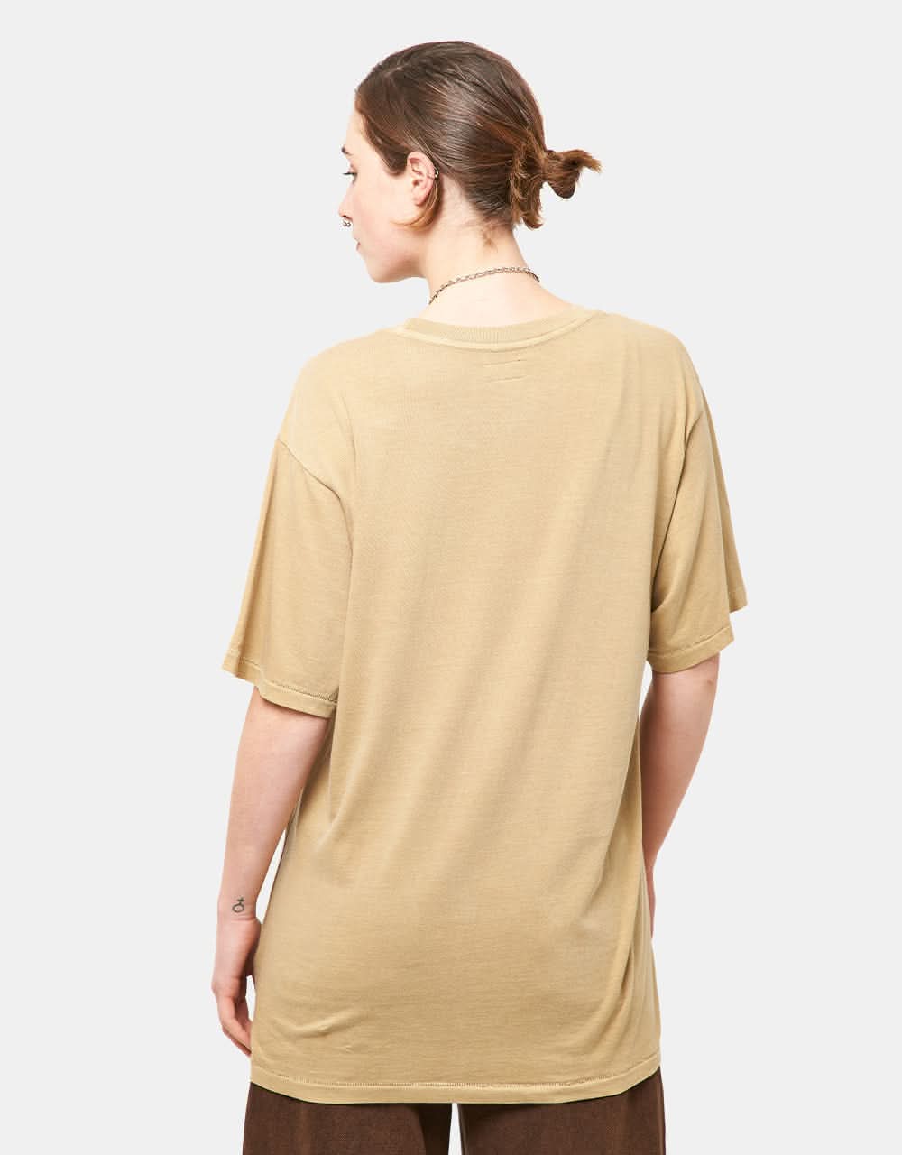 Brixton Vintage Reserve T-Shirt - Sand Vintage Wash - Image 5