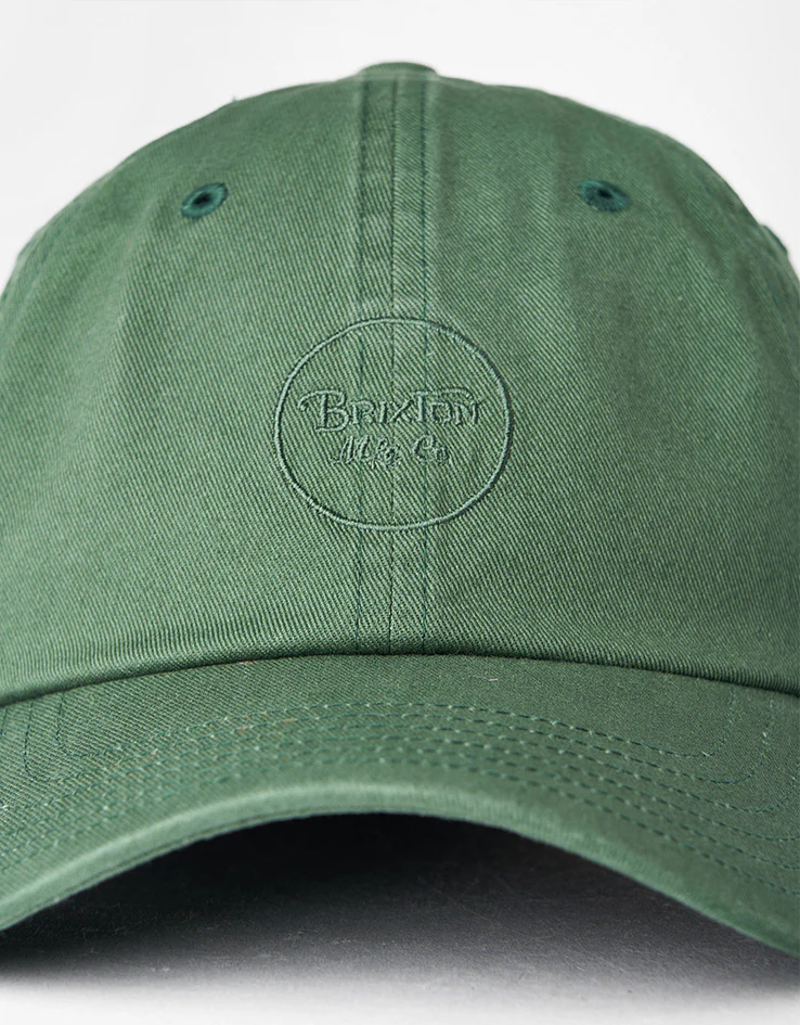 Brixton Wheeler Cap - Trekking Green Vintage Wash - Image 2