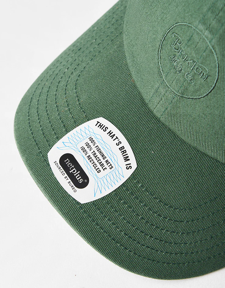 Brixton Wheeler Cap - Trekking Green Vintage Wash - Image 5