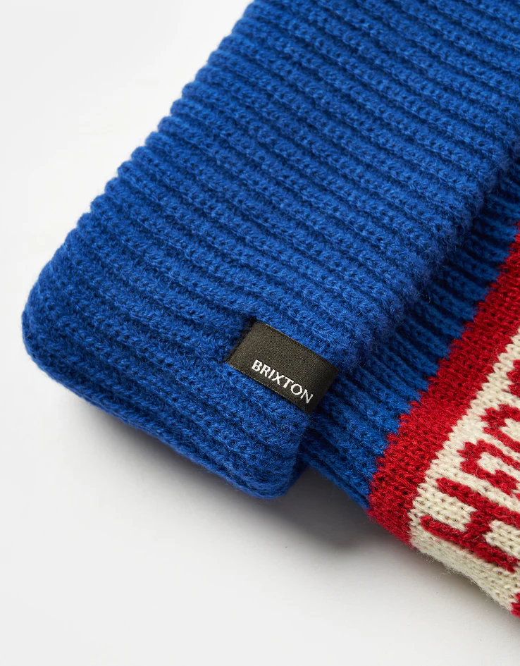 Brixton x Ford Built Tough Beanie - Ford Blue - Image 2