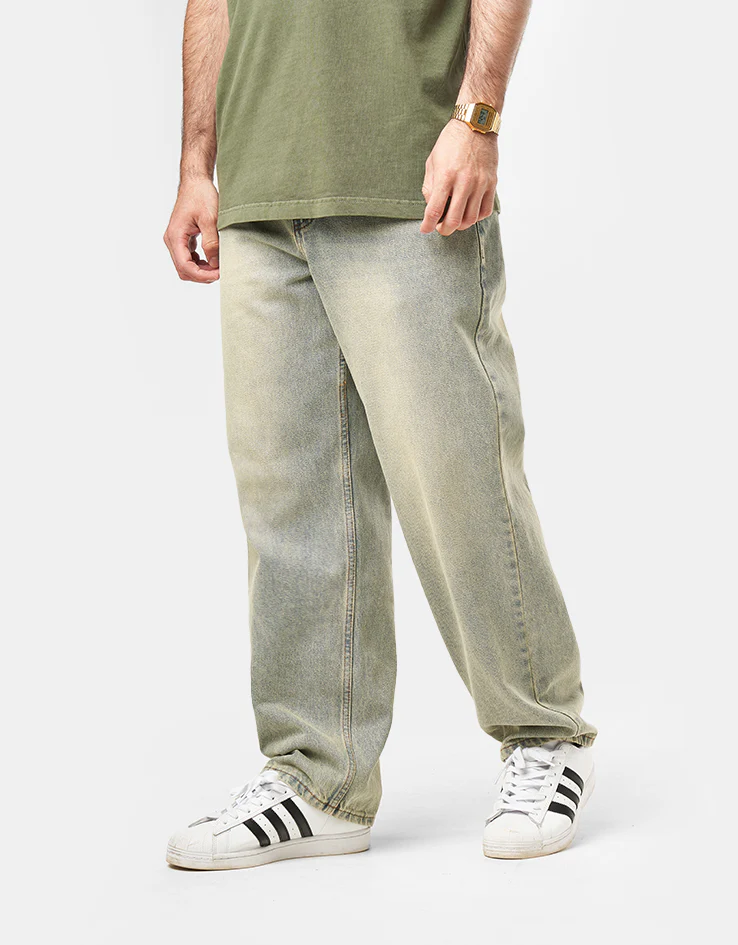 Butter Goods Ace Denim Jean - Distressed Light Blue - Image 2
