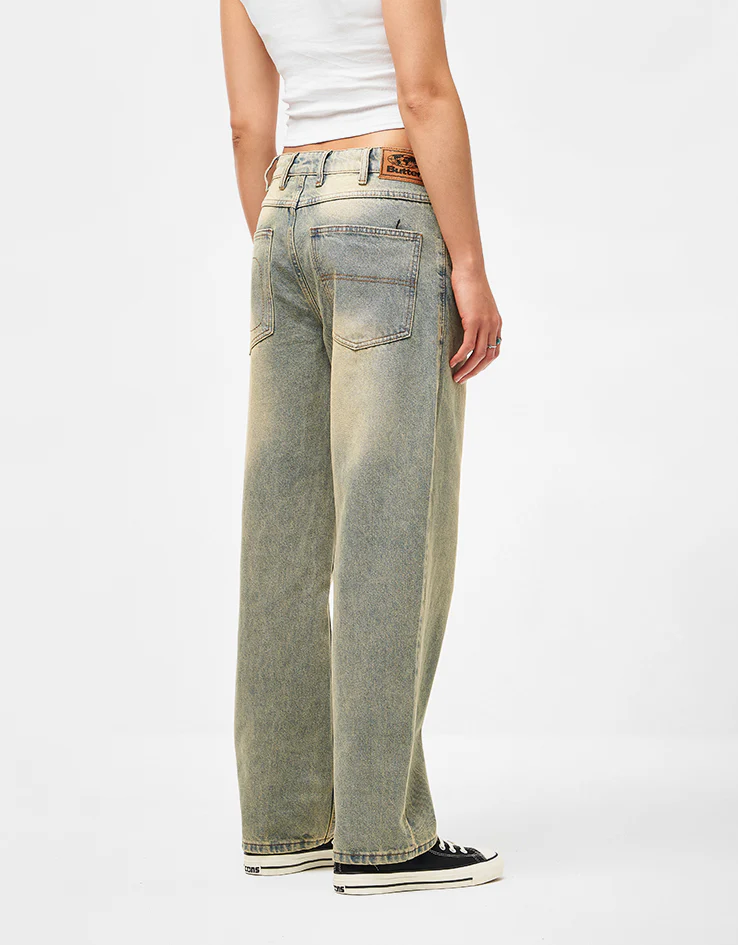 Butter Goods Ace Denim Jean - Distressed Light Blue - Image 8