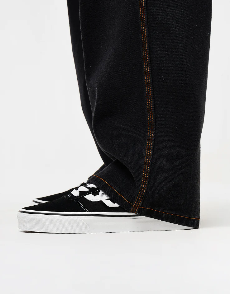 Butter Goods Baggy Denim Jean - Washed Black - Image 13