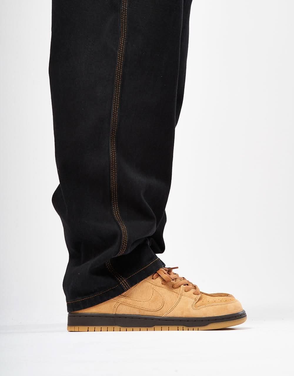 Butter Goods Baggy Denim Jean - Washed Black - Image 4